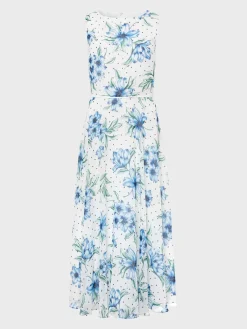 Womem Hobbs Dresses|Carly Floral Midi Dress