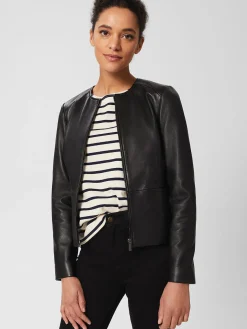 Womem Hobbs Coats & Jackets|Eden Leather Jacket