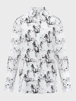 Womem Hobbs Workwear|Eva Silk Printed Shirt