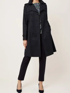Womem Hobbs Workwear|Petite Saskia Water Resistant Trench Coat