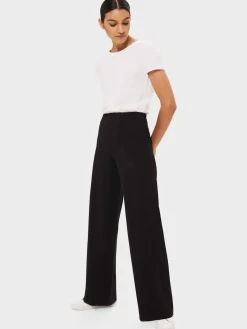 Womem Hobbs Workwear|Pippa Jersey Wide Leg Trousers