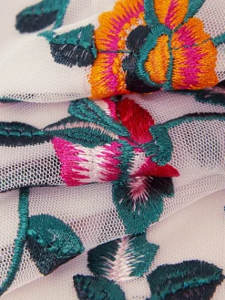 Womem Hobbs Dresses|Tia Embroidered Dress