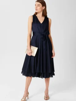 Womem Hobbs Dresses|Viola Fit And Flare Dress